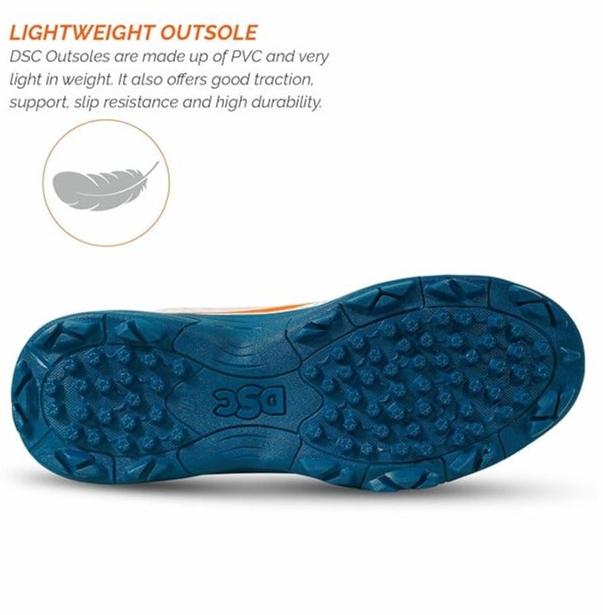 دي أس سي أحذية بيلتر للكريكيت | للرجال والأولاد | المادة: شبكة | أحذية كريكيت خفيفة الوزن ومريحة للغاية | قبضة متفوقة - Image 4